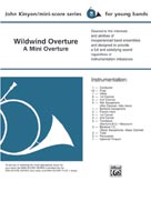 00-5105 Wildwind Overture - Music Book