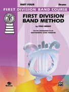 Alfred Publishing 00FDL00238A First Division Band Method Part 4  Music Book