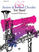 Alfred Publishing 005280 66 Festive and Famous Chorales for Band  Music Book