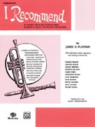 Alfred Publishing 00EL02588 I Recommend  Music Book