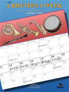 Alfred Publishing 00ELM01025 A Rhythm a Week for Band  Music Book