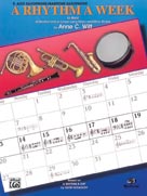 Alfred Publishing 00ELM01028 A Rhythm a Week for Band  Music Book
