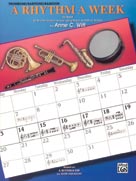 Alfred Publishing 00ELM01032 A Rhythm a Week for Band  Music Book