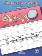 Alfred Publishing 00ELM01034 A Rhythm a Week for Band  Music Book
