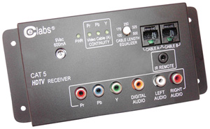 CE LABS CAT5RX CAT-5 HD A/V Receiver