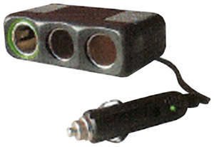 ROADPRO RPPTSP-312 3-Outlet 12-Volt Lighter Adaptor with 30-ft Extension Cord