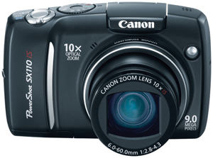 Canon 3190B001 Powershot SX110 IS - Black