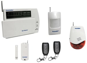 Security Man AIR-ALARM Do-It-Yourself Wireless Home Alarm System Kit