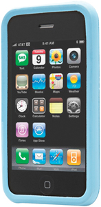 Cygnett CYPDBBC Groove Shield Duotone Blossom for iPhone 3G - Blue and Clear picture