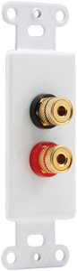 OEM SYSTEMS IWM-2BPG 5-Way Binding Posts 2 connector plates