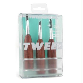Tweezerman Brow and Concealer Brush Set