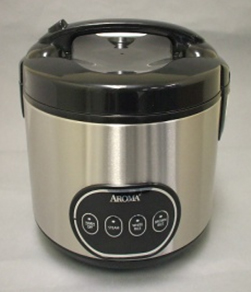 Aroma ARC998 8Cup Cool Touch Digital Rice Cooker in Stainless