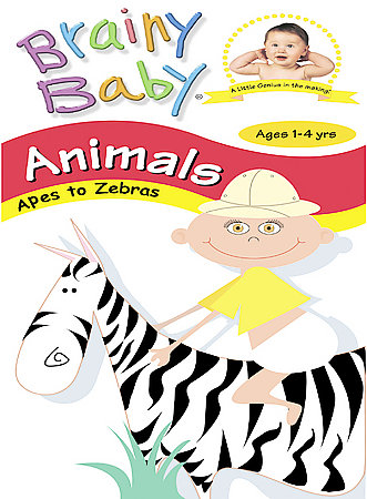 Brainy Baby 20049 Animals Academic Learning DVD