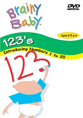 Brainy Baby 20069 123 s Academic Learning DVD by Brainy Baby