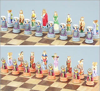 Fame 9130 Zodiac Themed Chess Set