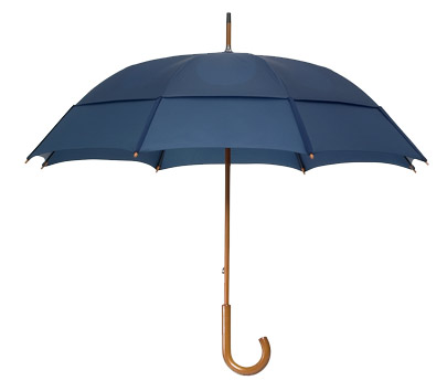 Gustbuster 37148 Classic 48 Inch J Handle Umbrella - Navy