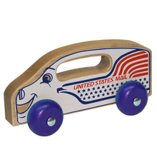 UPC 725879001094 product image for Holgate HHZ109 Handeez Wooden Mail Truck Toy | upcitemdb.com