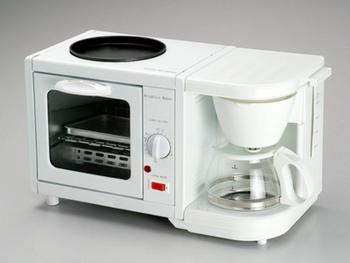 EMATIC EM207 3 in 1 Breakfast Maker Kitchen with Coffee Kettle