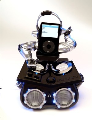 KNG AMERICA FUNKIT DJ Animated iPod Speaker System in Black