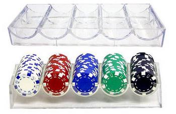 100 Piece Casino Chip Rack