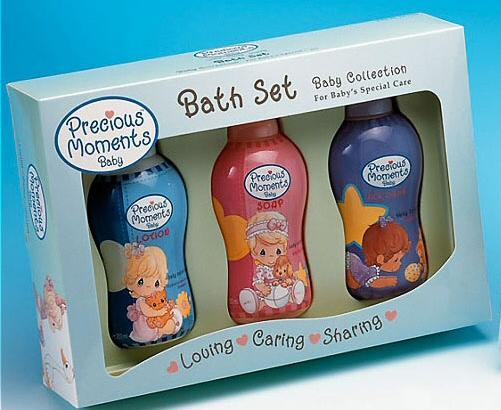 Precious Moments Baby Bath Set for Girls
