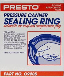 09905 Pressure Canner Sealing Ring Air Vent And Plug
