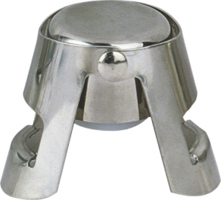 Simran ZR-255 Bar-Basics Stainless Steel Champagne Bottle Stopper