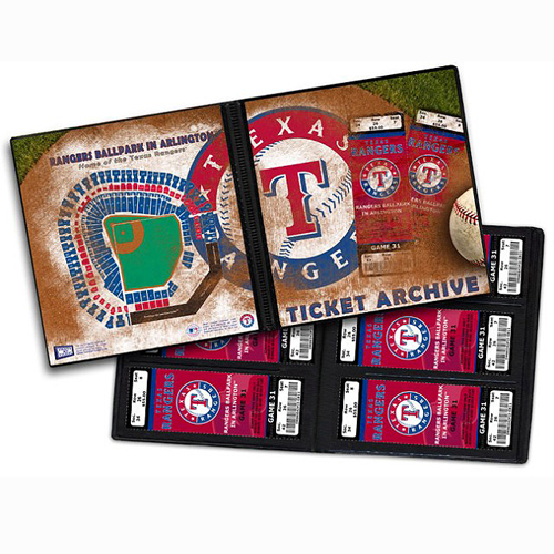 Texas Rangers Ticket Archive - Holds 96 Tickets