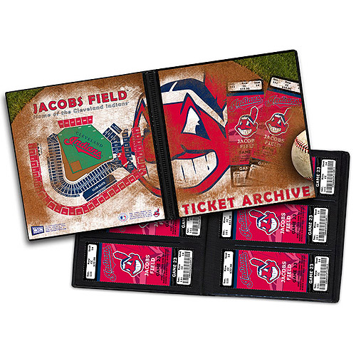 Cleveland Indians Ticket Archive - Holds 96 Tickets