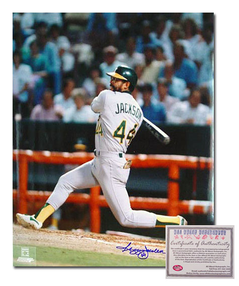 Reggie Jackson Oakland Athletics MLB Hand Signed 16x20 Photograph