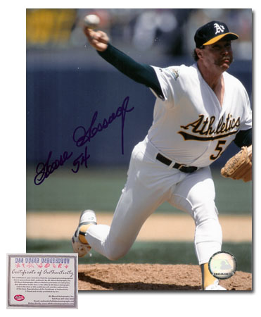 Goose Gossage Oakland Athletics MLB Hand Signed 8x10 Photograph Pitching