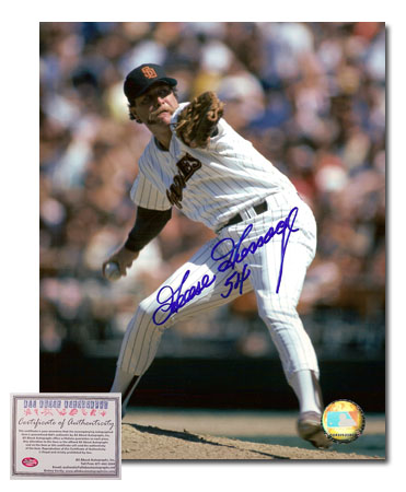 Goose Gossage San Diego Padres MLB Hand Signed 8x10 Photograph Pitching