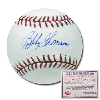 Bobby Thomson San Francisco Giants Hand Signed Rawlings MLB Baseball