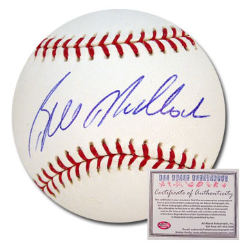 Bill Madlock Pittsburgh Pirates Hand Signed Rawlings MLB Baseball