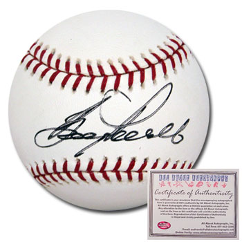 Boog Powell Baltimore Orioles Hand Signed Rawlings MLB Baseball