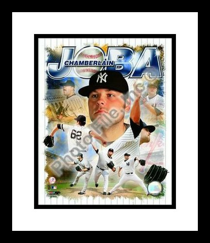 Joba Chamberlain New York Yankees MLB Framed 8x10 Photograph Portrait Plus