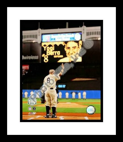 Yogi Berra New York Yankees MLB Framed 8x10 Photograph Yankee Stadium Farewell