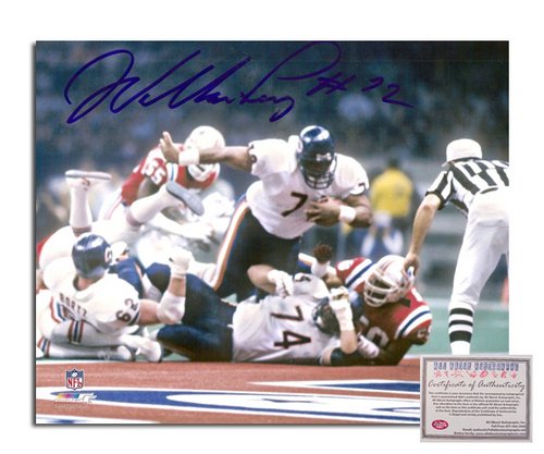 William Perry NFL Chicago Bears Hand Signed 8x10 Photograph Super