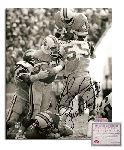Frank Lemaster NFL Philadelphia Eagles Hand Signed 8x10 Photograph Vs Buccaneers