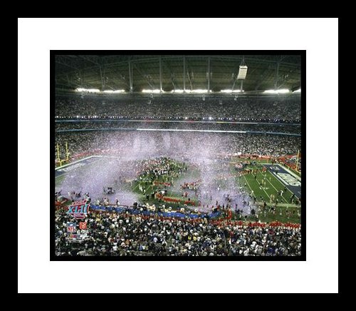 2008 New York Giants NFL Framed 8x10 Photograph Super Bowl XLII Arizona Stadium