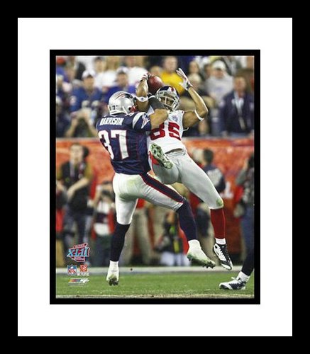 David Tyree New York Giants NFL Framed 8x10 Photograph Super Bowl XLII One Handed Helmet Catch