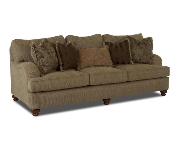 Klaussner BO64930FS Classic Sofa PARCHMENT