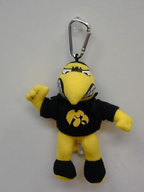 TeamHeads DJ0780066 Iowa Hawkeyes Key Chain