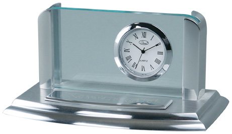 Chass 00025 Business Card Holder Clock