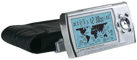 Chass 00192 World Sync Time Zone Map Clock