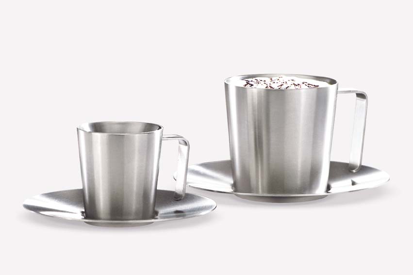 Zack 20080 Rezzo espresso cup h. 1.97 inch Stainless Steel