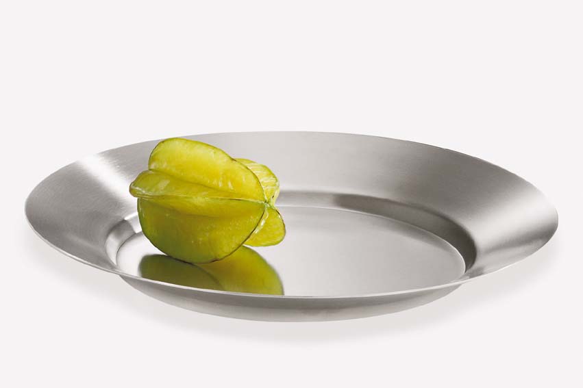 20375 Centro Fruit Bowl 12.60 Inch Stainless Steel