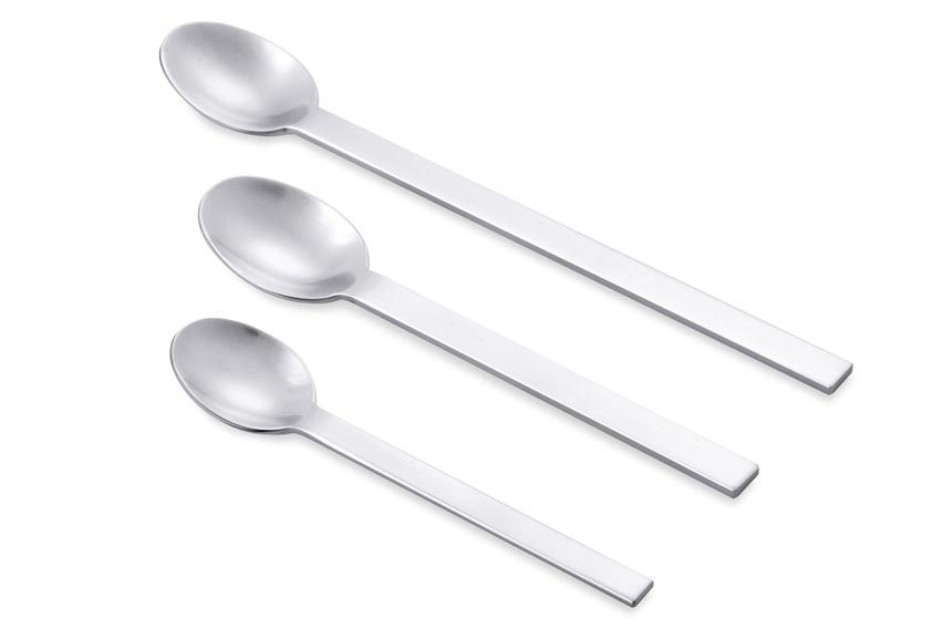 Zack 20833 PURE Espresso spoon. set of 4 Stainless Steel