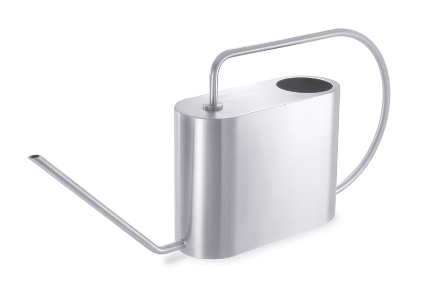 Zack 22185 PIANTO watering can wide 51 oz Stainless Steel