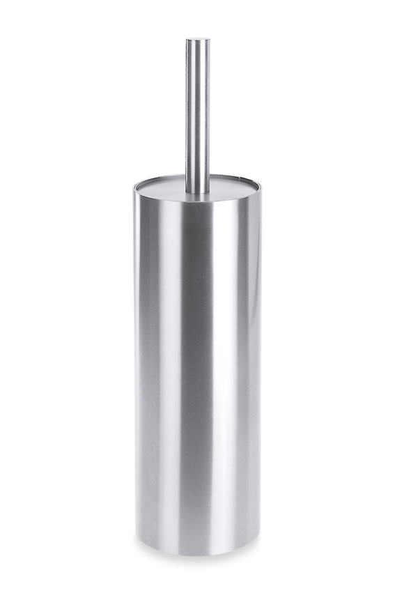 Zack 40184 CYLINDRO toilet-brush set h. 11.03 inch Stainless Steel by Zack
